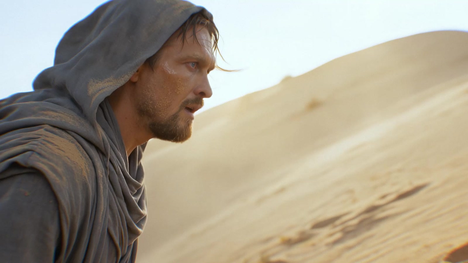 USYK in a cinematic desert scene from the AI reel
