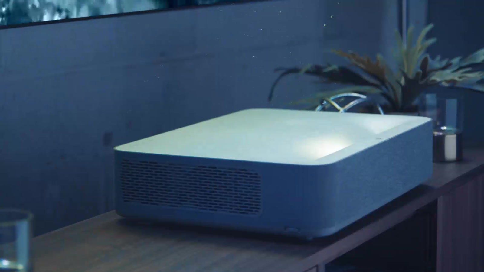 VAVA projector in a living room